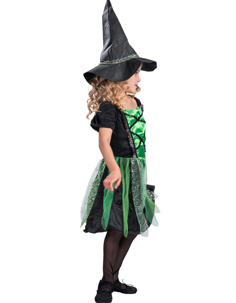 F68146-1 witch costume for girls